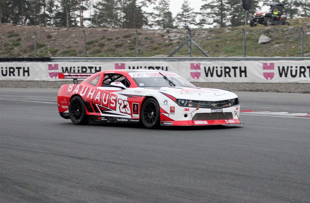 Jan Magnussen var hurtigste mand i tidtagningen på Rudskogen
(Foto: Erik Jørgenson)